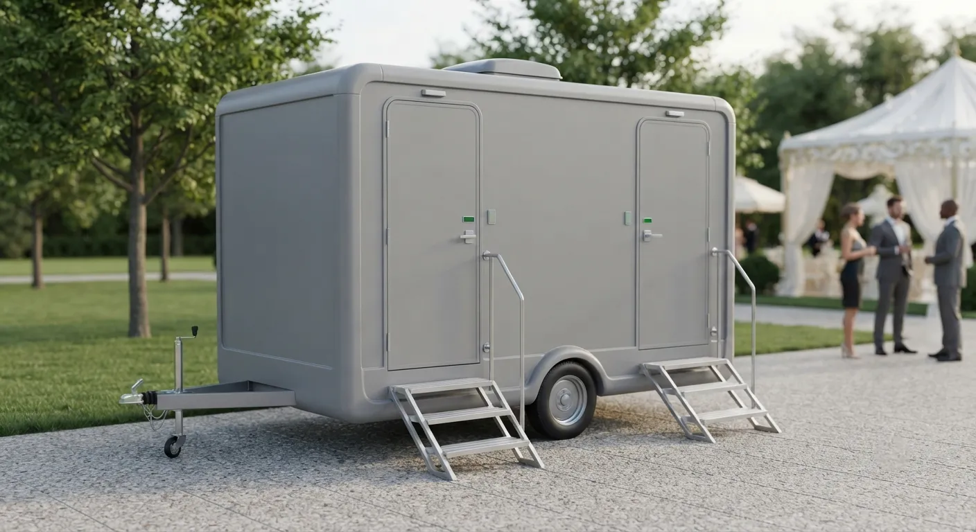 2 Stall Restroom Trailer in Hesperia, CA