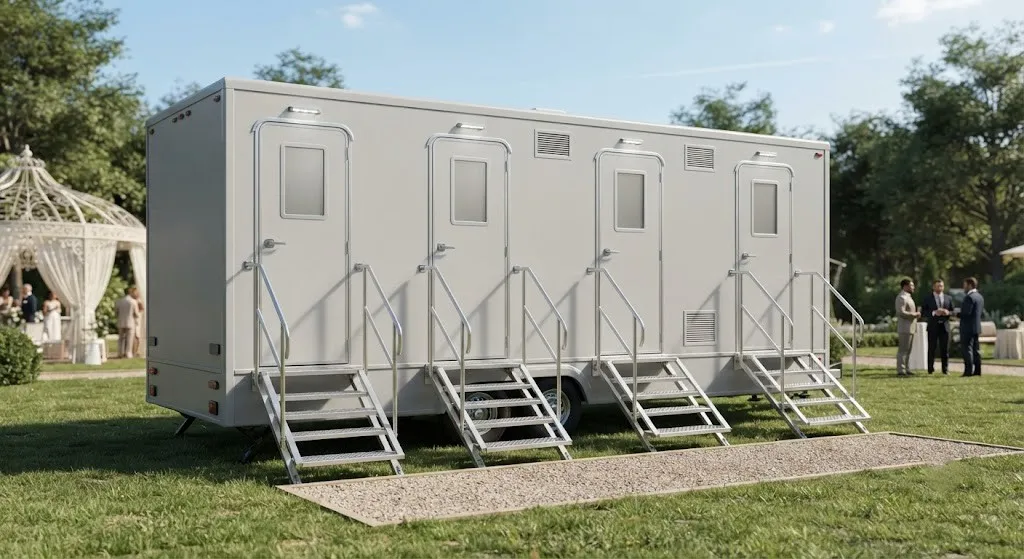 4 Stall Restroom Trailer in Hesperia, CA