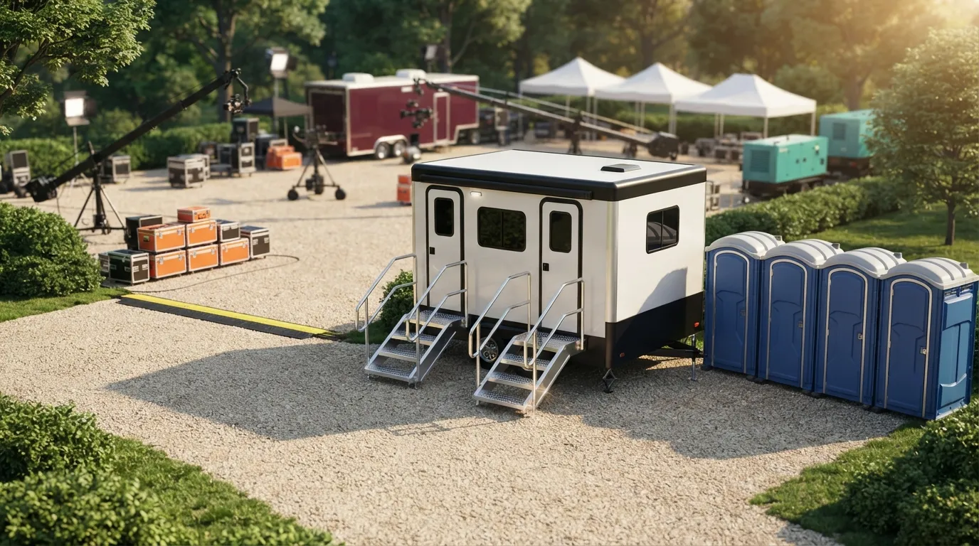 Film Set Restroom Rental in Hesperia, CA